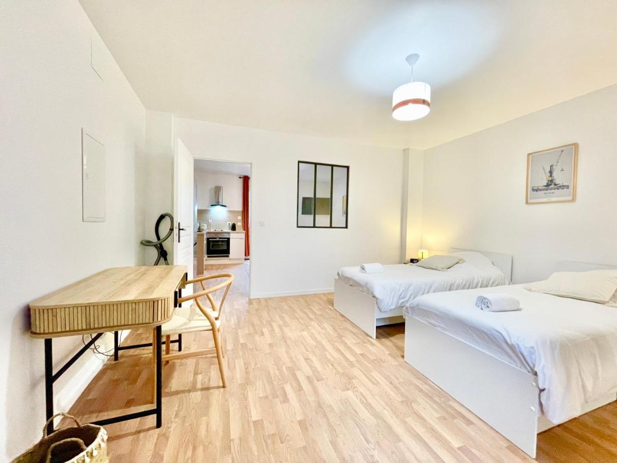 Appartsaintnazaire - Saint Nazaire - 5 Appartements - Centre Ville المظهر الخارجي الصورة