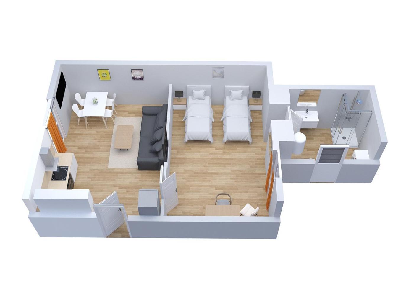 Appartsaintnazaire - Saint Nazaire - 5 Appartements - Centre Ville المظهر الخارجي الصورة